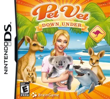 Pet Vet - Down Under (USA) (En,Fr) box cover front